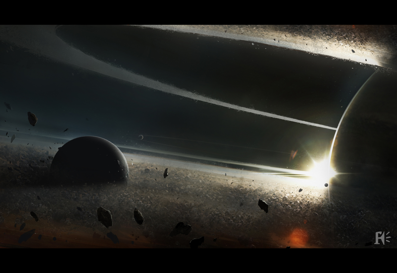 Illustration for article titled Planetscape Paintings from an Interstellar Journey